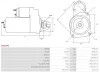 Starter 12 V 2,2 kW AS-PL S3024PR Bild Starter 12 V 2,2 kW AS-PL S3024PR