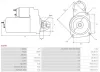 Starter 12 V 1,4 kW AS-PL S3078 Bild Starter 12 V 1,4 kW AS-PL S3078