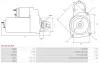 Starter 12 V 0,9 kW AS-PL S3116(VALEO) Bild Starter 12 V 0,9 kW AS-PL S3116(VALEO)