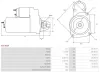 Starter 12 V 2,2 kW AS-PL S3146SR Bild Starter 12 V 2,2 kW AS-PL S3146SR