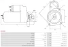 Starter 12 V 2 kW AS-PL S3158S Bild Starter 12 V 2 kW AS-PL S3158S