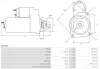 Starter 12 V 1,8 kW AS-PL S3245S Bild Starter 12 V 1,8 kW AS-PL S3245S