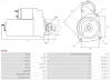Starter 12 V 2,1 kW AS-PL S4009 Bild Starter 12 V 2,1 kW AS-PL S4009
