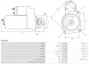 Starter 12 V 0,9 kW AS-PL S4025SR Bild Starter 12 V 0,9 kW AS-PL S4025SR