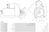 Starter 12 V 1,4 kW AS-PL S4077S Bild Starter 12 V 1,4 kW AS-PL S4077S