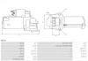 Starter 12 V 1,2 kW AS-PL S5125 Bild Starter 12 V 1,2 kW AS-PL S5125