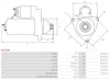 Starter 24 V 5,5 kW AS-PL S5147SR Bild Starter 24 V 5,5 kW AS-PL S5147SR