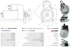 Starter 12 V 2 kW AS-PL S5225(MITSUBISHI) Bild Starter 12 V 2 kW AS-PL S5225(MITSUBISHI)