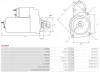 Starter 12 V 1,7 kW AS-PL S5295PR Bild Starter 12 V 1,7 kW AS-PL S5295PR