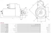 Starter 12 V 0,8 kW AS-PL S5413S Bild Starter 12 V 0,8 kW AS-PL S5413S