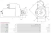 Starter 12 V 1,2 kW AS-PL S5435(MITSUBISHI) Bild Starter 12 V 1,2 kW AS-PL S5435(MITSUBISHI)