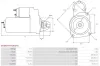 Starter 12 V 1,4 kW AS-PL S5486(MITSUBISHI) Bild Starter 12 V 1,4 kW AS-PL S5486(MITSUBISHI)
