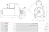 Starter 12 V 1,4 kW AS-PL S5495(MITSUBISHI) Bild Starter 12 V 1,4 kW AS-PL S5495(MITSUBISHI)