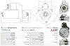 Starter 12 V 1,4 kW AS-PL S5498(MITSUBISHI) Bild Starter 12 V 1,4 kW AS-PL S5498(MITSUBISHI)