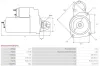 Starter 12 V 1,7 kW AS-PL S5502(MITSUBISHI) Bild Starter 12 V 1,7 kW AS-PL S5502(MITSUBISHI)