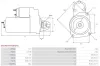 Starter 12 V 1,2 kW AS-PL S5578(MITSUBISHI) Bild Starter 12 V 1,2 kW AS-PL S5578(MITSUBISHI)