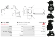 Starter 12 V 1,7 kW AS-PL S0870(SEG)
