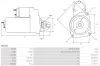 Starter 12 V 1 kW AS-PL S6261S Bild Starter 12 V 1 kW AS-PL S6261S