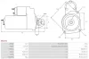 Starter 12 V 2 kW AS-PL S6272S Bild Starter 12 V 2 kW AS-PL S6272S