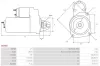 Starter 12 V 1,4 kW AS-PL S6280S Bild Starter 12 V 1,4 kW AS-PL S6280S