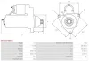 Starter 12 V 1,4 kW AS-PL S6332(DENSO) Bild Starter 12 V 1,4 kW AS-PL S6332(DENSO)