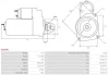 Starter 12 V 1,7 kW AS-PL S6539S Bild Starter 12 V 1,7 kW AS-PL S6539S