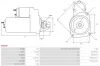 Starter 12 V 1,4 kW AS-PL S9063P Bild Starter 12 V 1,4 kW AS-PL S9063P