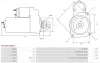 Starter 12 V 1,2 kW AS-PL S9148(MANDO) Bild Starter 12 V 1,2 kW AS-PL S9148(MANDO)