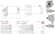 Starter 12 V 1,2 kW AS-PL S9036PR