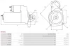 Starter 12 V 1,6 kW AS-PL S9782S Bild Starter 12 V 1,6 kW AS-PL S9782S