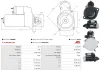 Starter 12 V 3,2 kW AS-PL S9889S Bild Starter 12 V 3,2 kW AS-PL S9889S