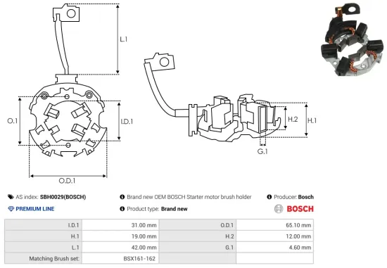 Generator 12 V AS-PL A4089 Bild Generator 12 V AS-PL A4089