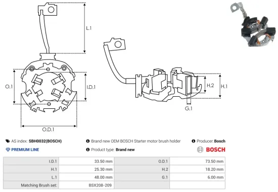 Generator 12 V AS-PL A6066(DENSO) Bild Generator 12 V AS-PL A6066(DENSO)