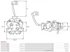Halter, Kohlebürsten AS-PL SBH5012 Bild Halter, Kohlebürsten AS-PL SBH5012