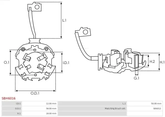 Generator 12 V AS-PL A2102S Bild Generator 12 V AS-PL A2102S