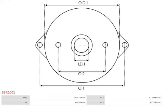 Generator 12 V AS-PL A3143 Bild Generator 12 V AS-PL A3143