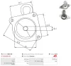 Starter 12 V 0,95 kW AS-PL S5500(MITSUBISHI) Bild Starter 12 V 0,95 kW AS-PL S5500(MITSUBISHI)