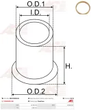 Generator 12 V AS-PL A6228PR