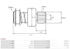 Freilaufgetriebe, Starter AS-PL SD3076 Bild Freilaufgetriebe, Starter AS-PL SD3076