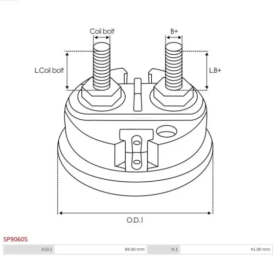 Generator 12 V AS-PL A6841S Bild Generator 12 V AS-PL A6841S