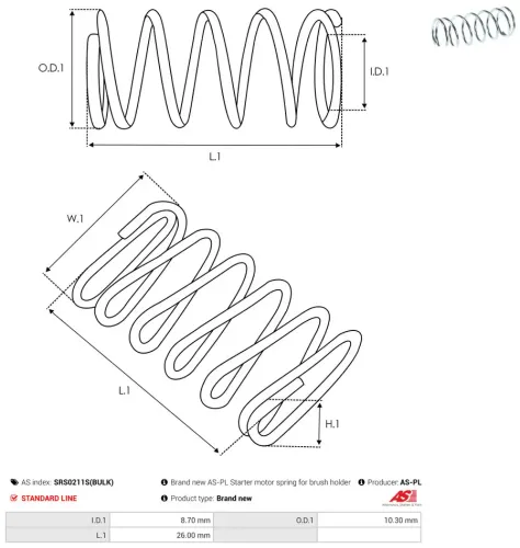 Generator 12 V AS-PL A3590PR Bild Generator 12 V AS-PL A3590PR