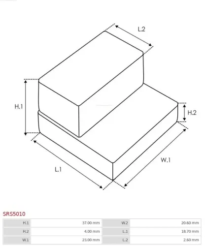Reparatursatz, Starter AS-PL SRS5010 Bild Reparatursatz, Starter AS-PL SRS5010