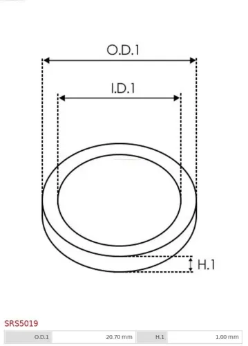 Reparatursatz, Generator AS-PL SRS5019 Bild Reparatursatz, Generator AS-PL SRS5019