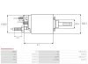 Magnetschalter, Starter 12 V AS-PL SS0039(BOSCH) Bild Magnetschalter, Starter 12 V AS-PL SS0039(BOSCH)