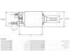 Magnetschalter, Starter 24 V AS-PL SS1003P Bild Magnetschalter, Starter 24 V AS-PL SS1003P
