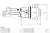 Magnetschalter, Starter 12 V AS-PL SS1040P Bild Magnetschalter, Starter 12 V AS-PL SS1040P