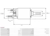 Magnetschalter, Starter 12 V AS-PL SS3035P Bild Magnetschalter, Starter 12 V AS-PL SS3035P