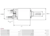 Magnetschalter, Starter 12 V AS-PL SS6002 Bild Magnetschalter, Starter 12 V AS-PL SS6002