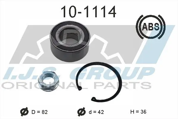 Radlagersatz IJS GROUP 10-1114