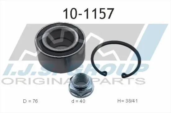 Radlagersatz Vorderachse IJS GROUP 10-1157 Bild Radlagersatz Vorderachse IJS GROUP 10-1157